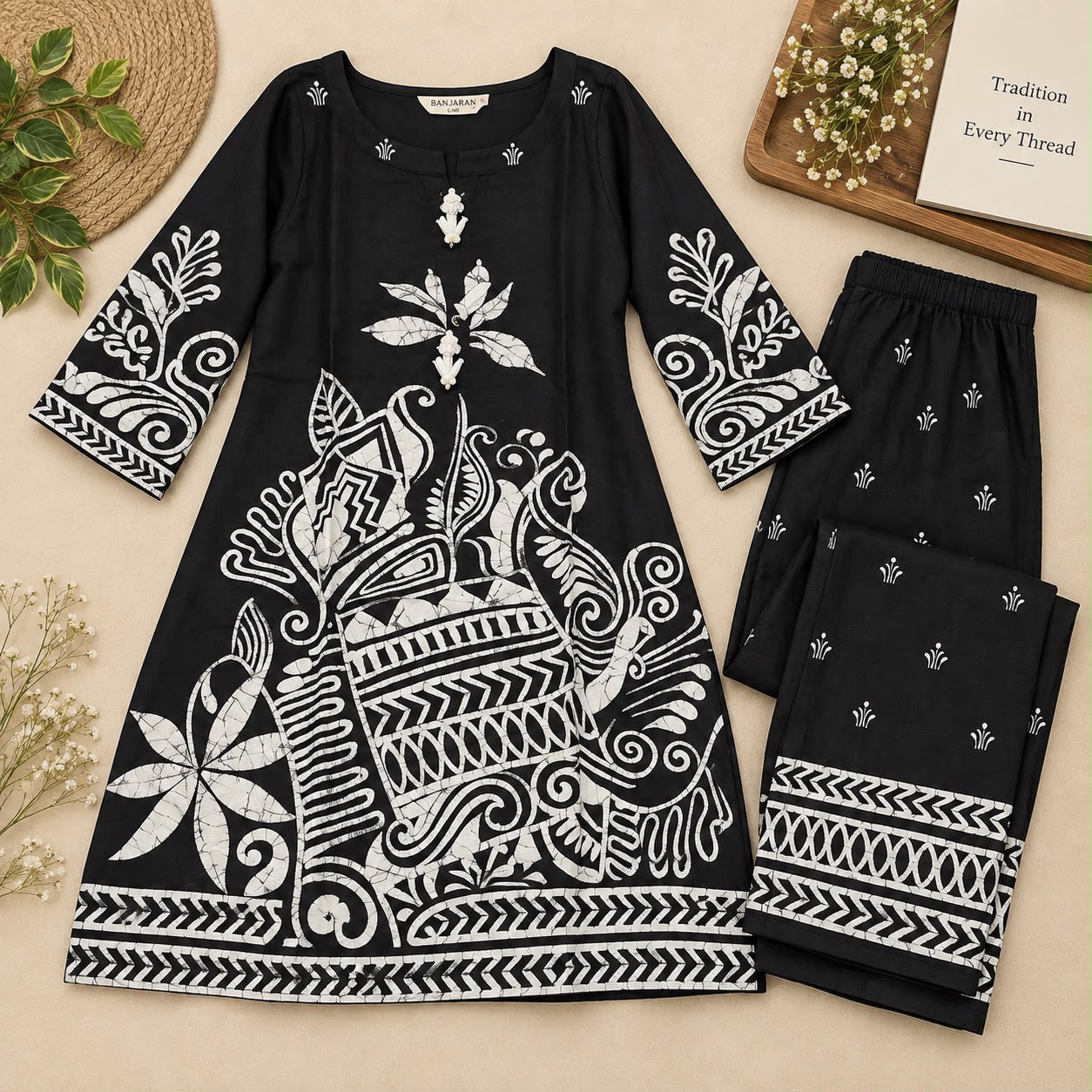 Crepe Silk Co-ord Set printed